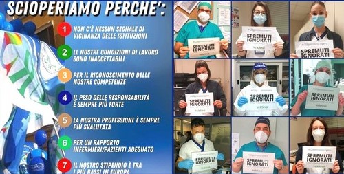 Anche i medici sono a fianco degli infermieri del NurSind