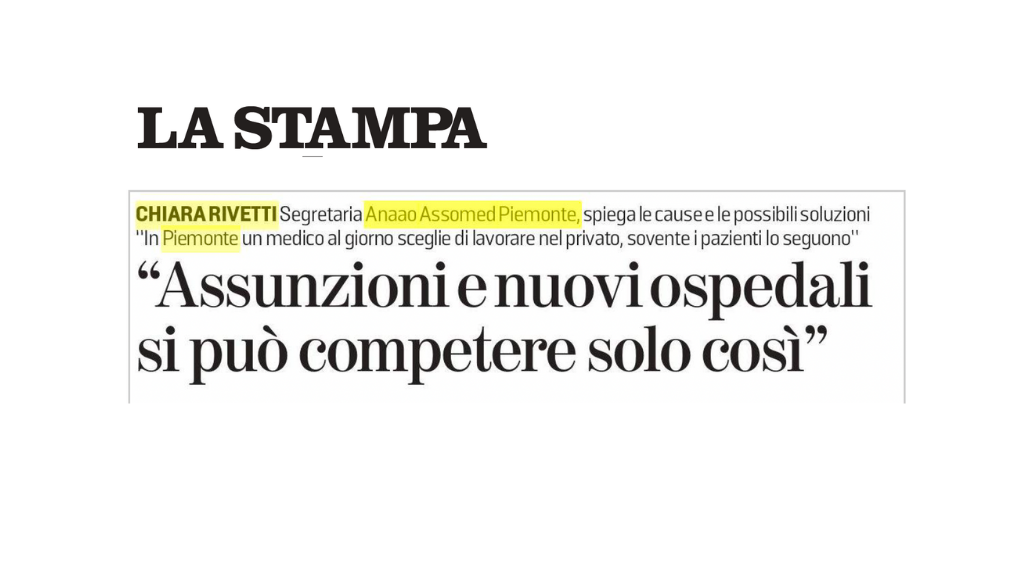 Mobilità passiva dal Piemonte ad altre Regioni: perché e cosa si può fare