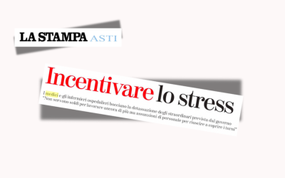 Detassazione straordinari: medici e infermieri bocciano la manovra. Valerio Tomaselli, Vice Segretario Regionale Anaao Assomed Piemonte – La Stampa