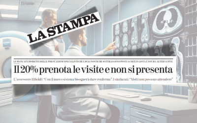 Le mancate disdette delle prestazioni specialistiche e diagnostiche sottraggono posti a chi è in lista e non ha alternative. Chiara Rivetti, Segretaria Regionale Anaao Assomed Piemonte – La Stampa